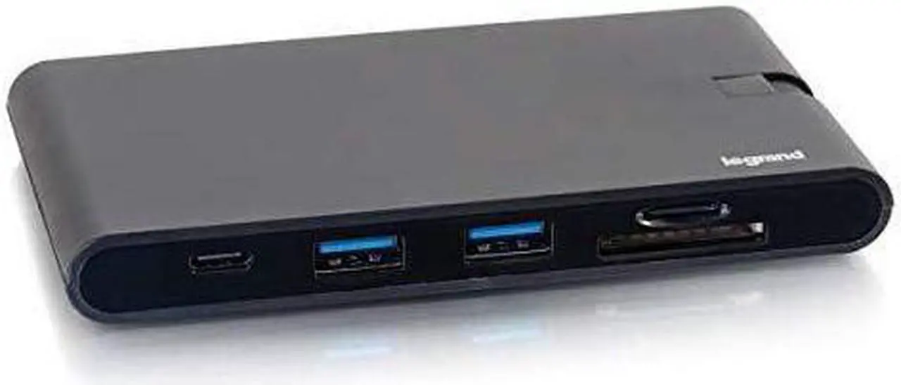 Alt view image 5 of 9 - C2g Usb C Docking Station - Multiport - Hdmi Vga And Ethernet With Power