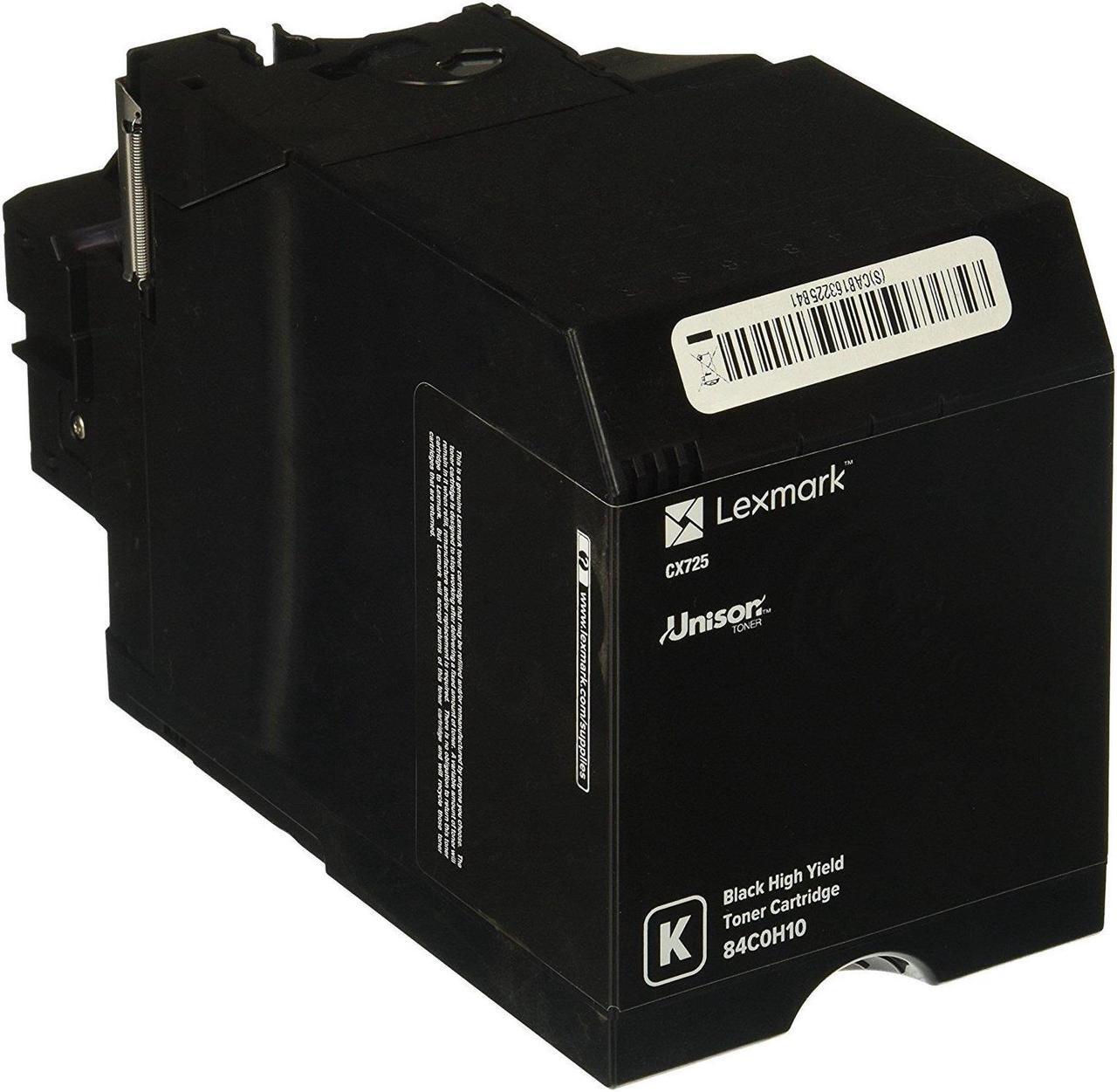 Alt view image 5 of 6 - LEXMARK - BPD SUPPLIES 84C0H10 BLACK TONER CARTRIDGE FOR CX725