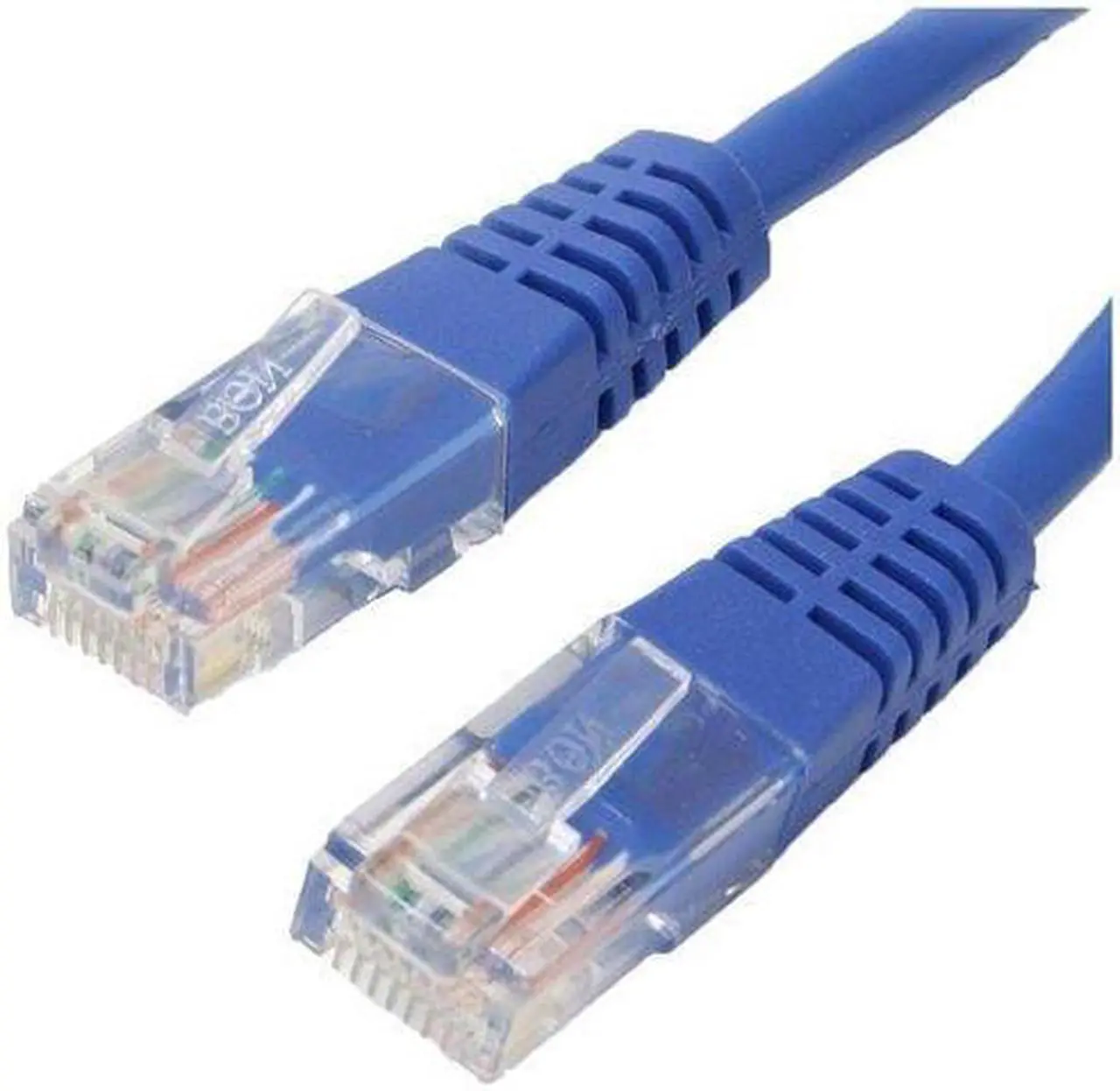 Alt view image 2 of 6 - 4XEM 4XC6PATCH15BL 15 ft. Cat 6 Blue Molded RJ45 UTP Patch Cable