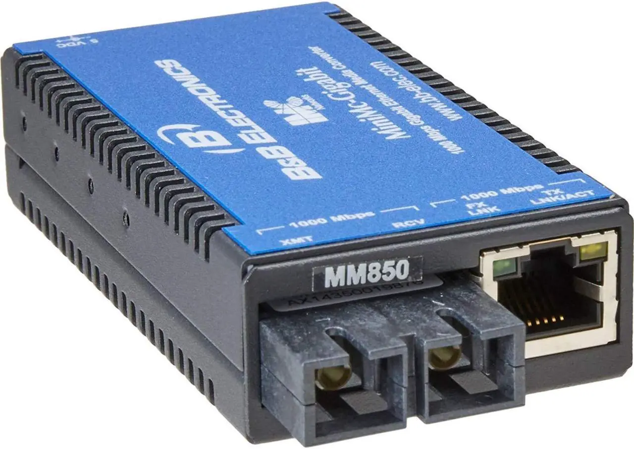 Alt view image 3 of 5 - MINIMC-GIGABIT TX/SX-MM850-SC