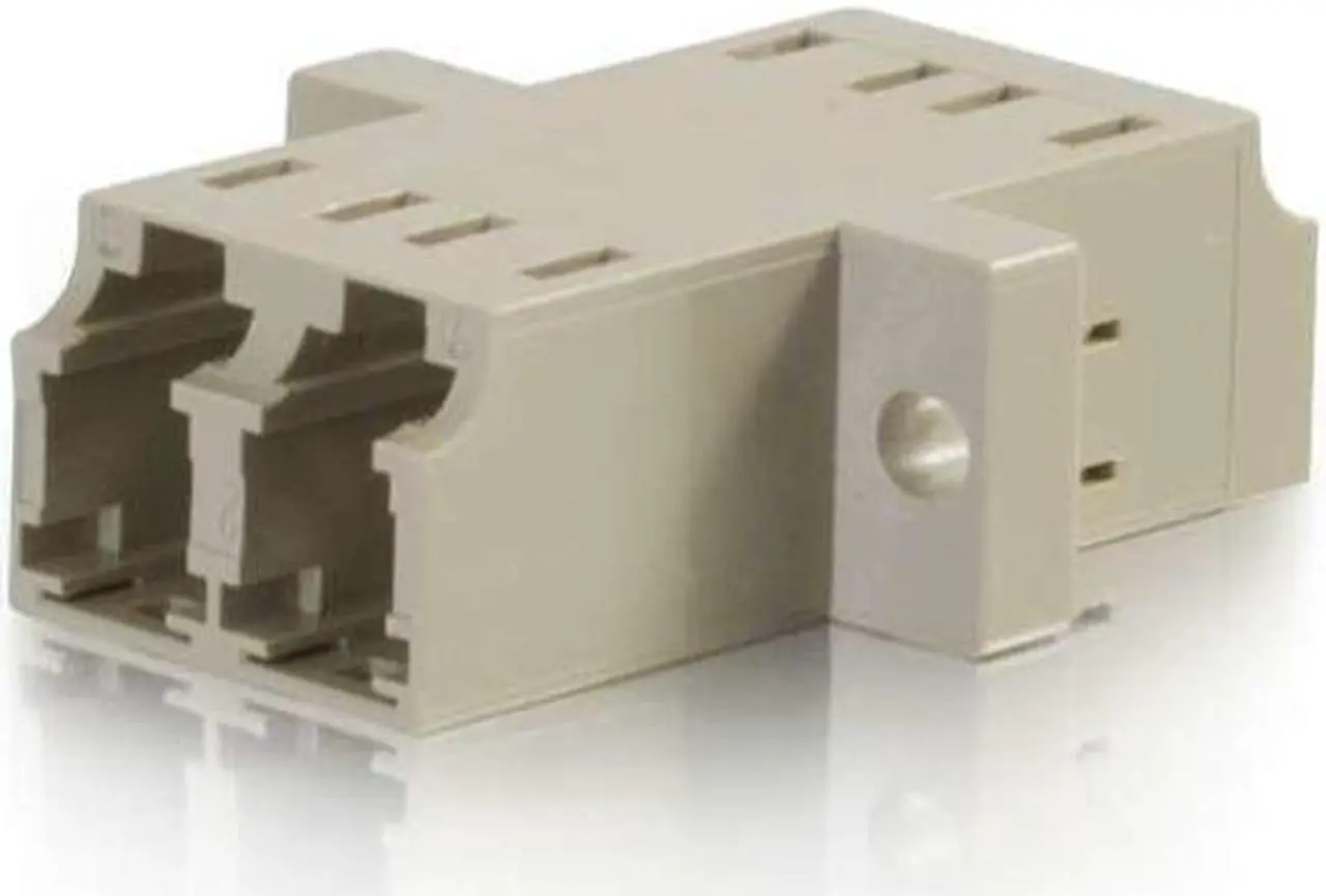Alt view image 2 of 8 - C2G/Cables To Go 27113 LC/LC Duplex Multimode Fiber Optic Coupler