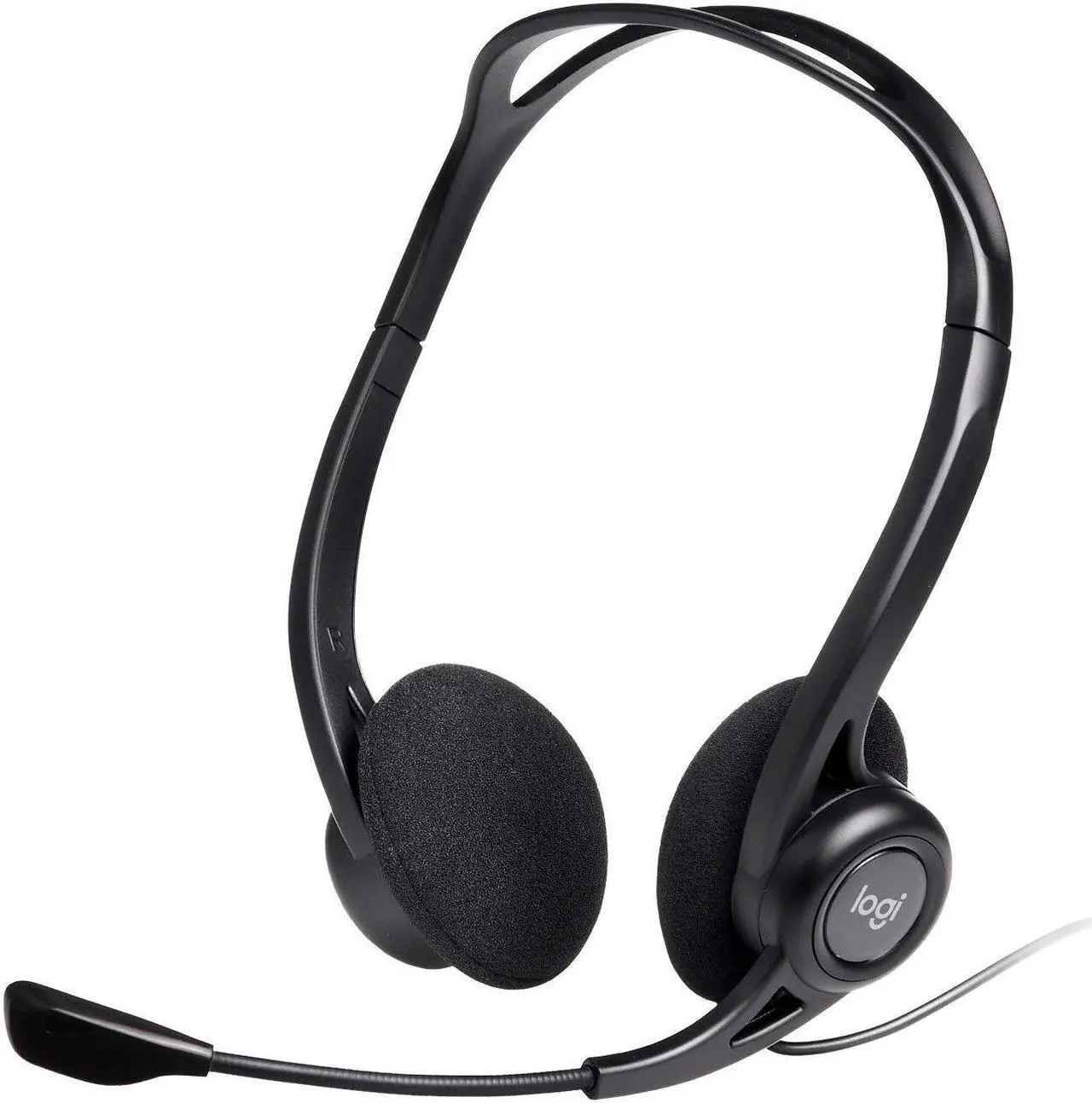 Alt view image 4 of 15 - Logitech 960 USB Headset 981000836