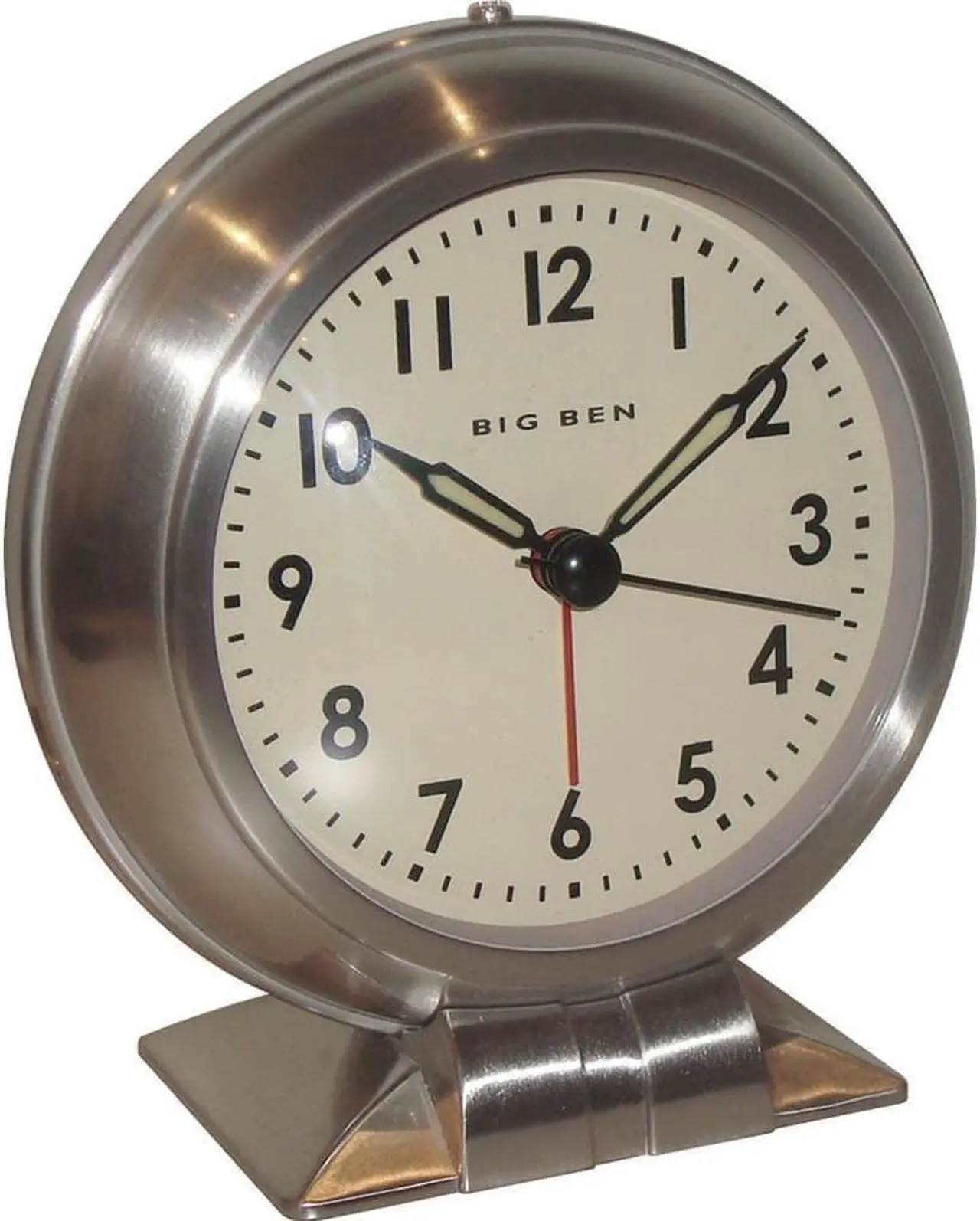 Alt view image 3 of 6 - Westclox Big Ben Classic Alarm Clock, Silver (90010A)