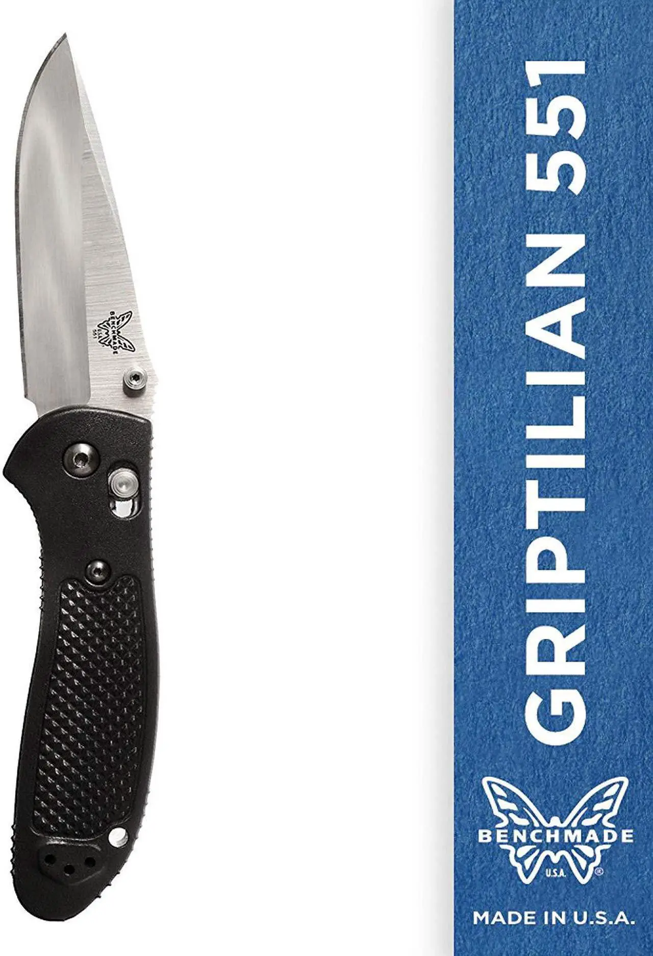 Alt view image 3 of 11 - Benchmade 551-S30V Griptilian Knife