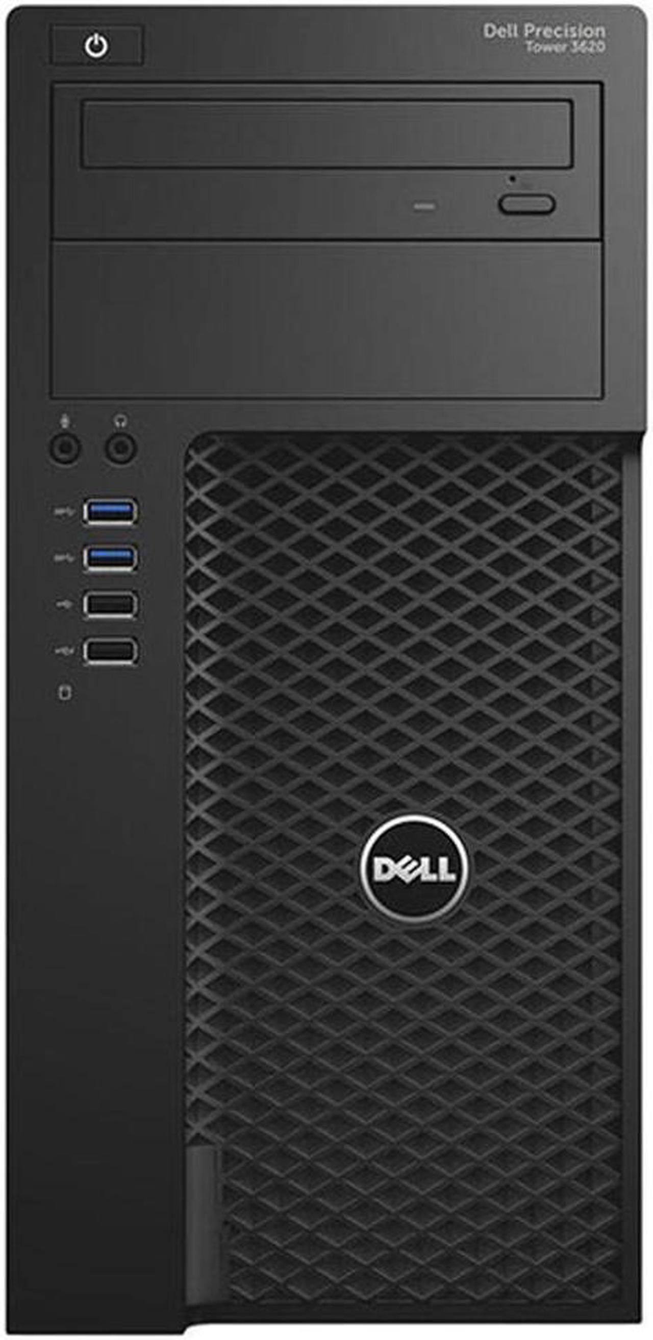 Dell Precision 3620 Mid-Tower Workstation - Intel Core i7-6700 3.4GHz 4 Core Processor, 32GB DDR4 Memory, 1TB NVMe SSD, Intel HD Graphics 530, Windows 10 Pro