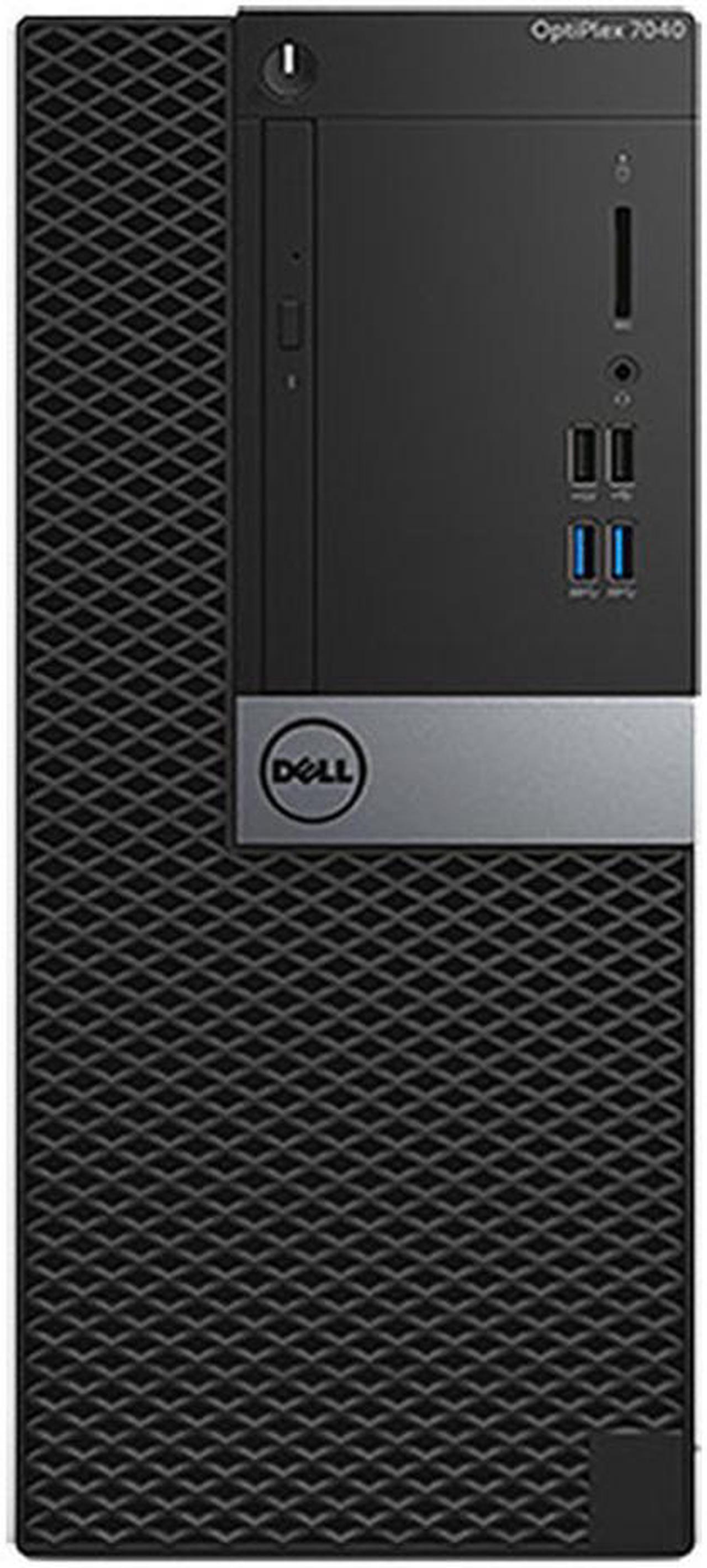 Dell OptiPlex 7040 Mini-Tower Workstation - Intel Core i5-6500 3.2GHz 4 Core Processor - 16GB DDR4 Memory - 512GB NVMe SSD - Intel HD Graphics - 240W PSU - Windows 10 Pro