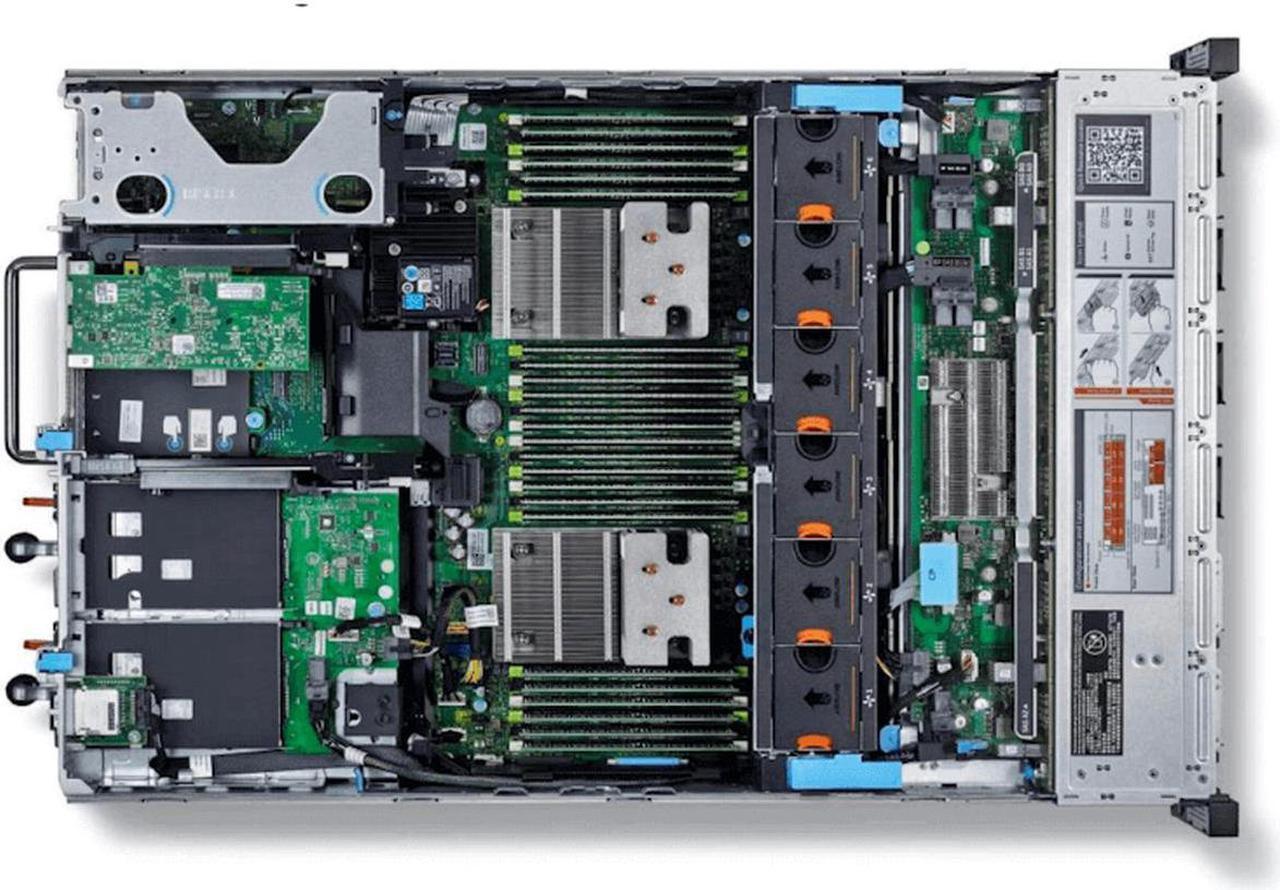 Alt view image 3 of 4 - Dell PowerEdge R730xd - 12 Bay 3.5" 2U Server - 2x Intel Xeon E5-2680 v3 2.5GHz 12 Core Processors, 64GB DDR4, H730, 12x 3.5" Trays, X520/I350, iDRAC8 Enterprise, 2x 750 Watt PSUs, Bezel, Rails