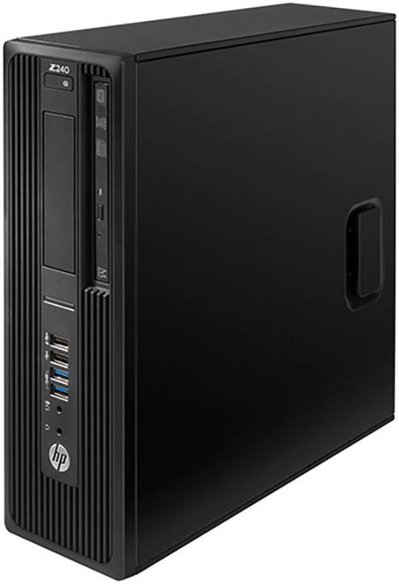 Alt view image 2 of 3 - HP Z240 Small Form Factor Workstation - Intel Xeon E3-1280 v5 3.7GHz 4 Core Processor, 32GB DDR4 Memory, 500GB NVMe SSD, Nvidia Quadro K1200, Windows 10 Pro