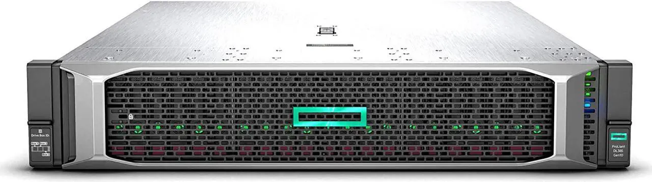 Alt view image 2 of 6 - HP ProLiant DL385 Gen10 Business Server Bundle with 2 EPYC 7302 16 Core 3.0GHz CPU, 64GB RAM, 15.36TB Enterprise SSDs, RAID, Rail Kit