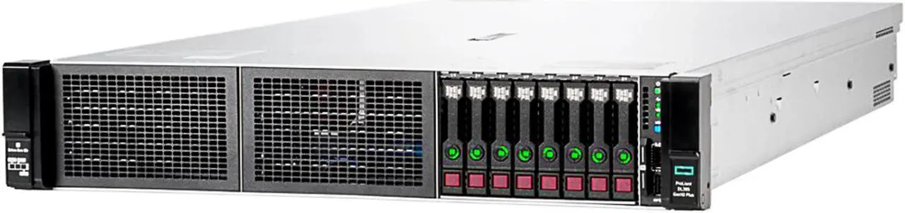 Alt view image 4 of 6 - HP ProLiant DL385 Gen10 Business Server Bundle with 2 EPYC 7302 16 Core 3.0GHz CPU, 64GB RAM, 15.36TB Enterprise SSDs, RAID, Rail Kit