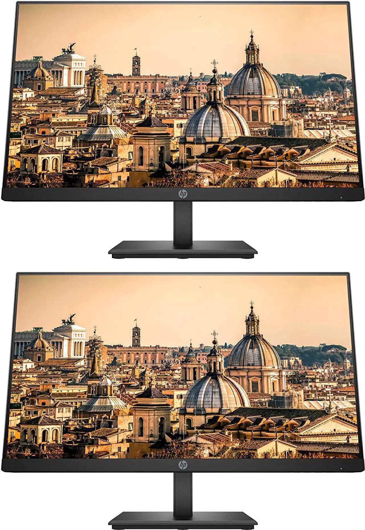 Main image of HP P244 23.8 Inch 1920 x 1080 IPS LED Backlit Monitor (5QG35A8#ABA) 2-Pack