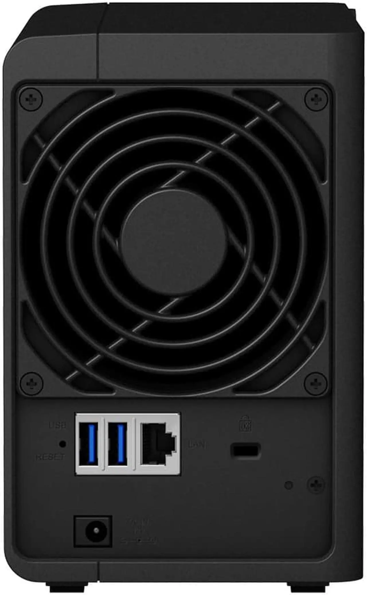 Alt view image 4 of 5 - Synology DiskStation DS218 NAS Server with RTD1296 1.4GHz CPU, 2GB Memory, 2TB SSD Storage, 1 x 1GbE LAN Port, DSM Operating System