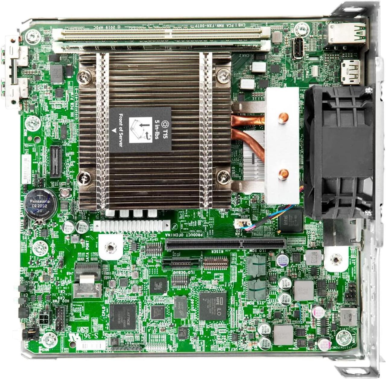 Alt view image 5 of 5 - Hewlett Packard Enterprise HPE ProLiant MicroServer Gen10 Plus v2 Ultra Micro Tower Server for Small Business, Xeon E-2314 2.8GHz, 64GB Memory, 4TB SSD Storage, RAID, iLo, Server 2022 Essentials