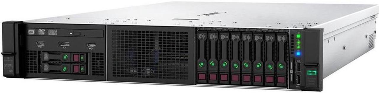 Alt view image 3 of 6 - HPE ProLiant DL380 Gen10 2U Rack Server Bundle with Dual Xeon 6148 2.40 GHz, 256GB DDR4 Memory, 7.68TB Enterprise SSD Storage, RAID, Dual Power, iLO, Rail Kit, Server 2022 Standard
