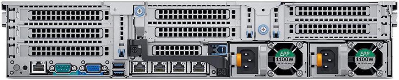 Alt view image 3 of 6 - Dell PowerEdge R740 2U Rack Server, Dual Xeon 6130 2.10 GHz, 512GB DDR4 Memory, 64TB Enterprise NL SAS Storage, RAID, Dual Power, iDRAC, Rail Kit, Server 2022 Standard