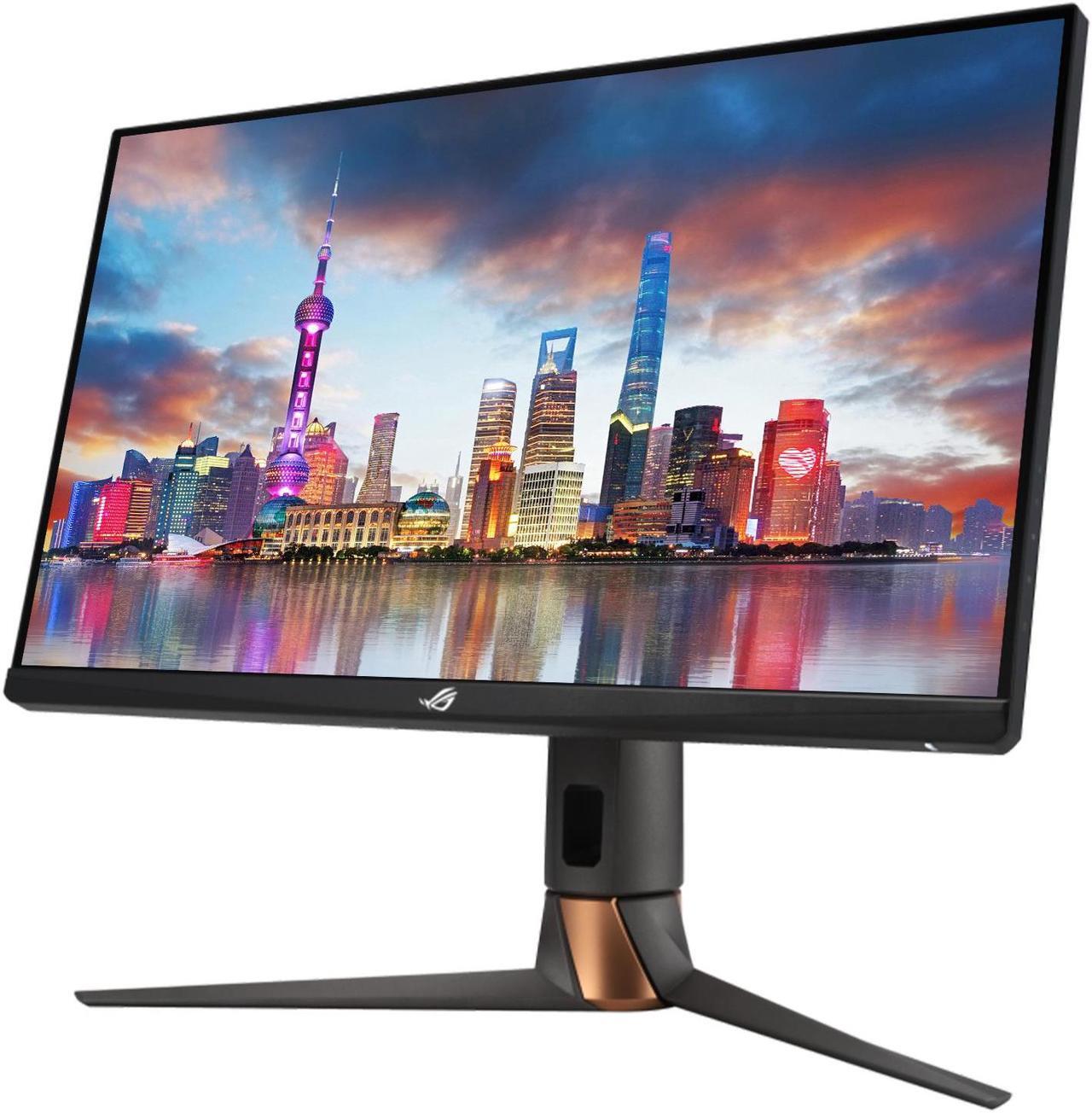 Alt view image 2 of 6 - Asus ROG Swift PG279QM 27-inch 2K QHD 240 Hz 1 ms Gaming Monitor, 2-Pack Bundle with DisplayPort, HDMI, USB Hub, Integrated Speakers, Desk Mount Dual Monitor Stand