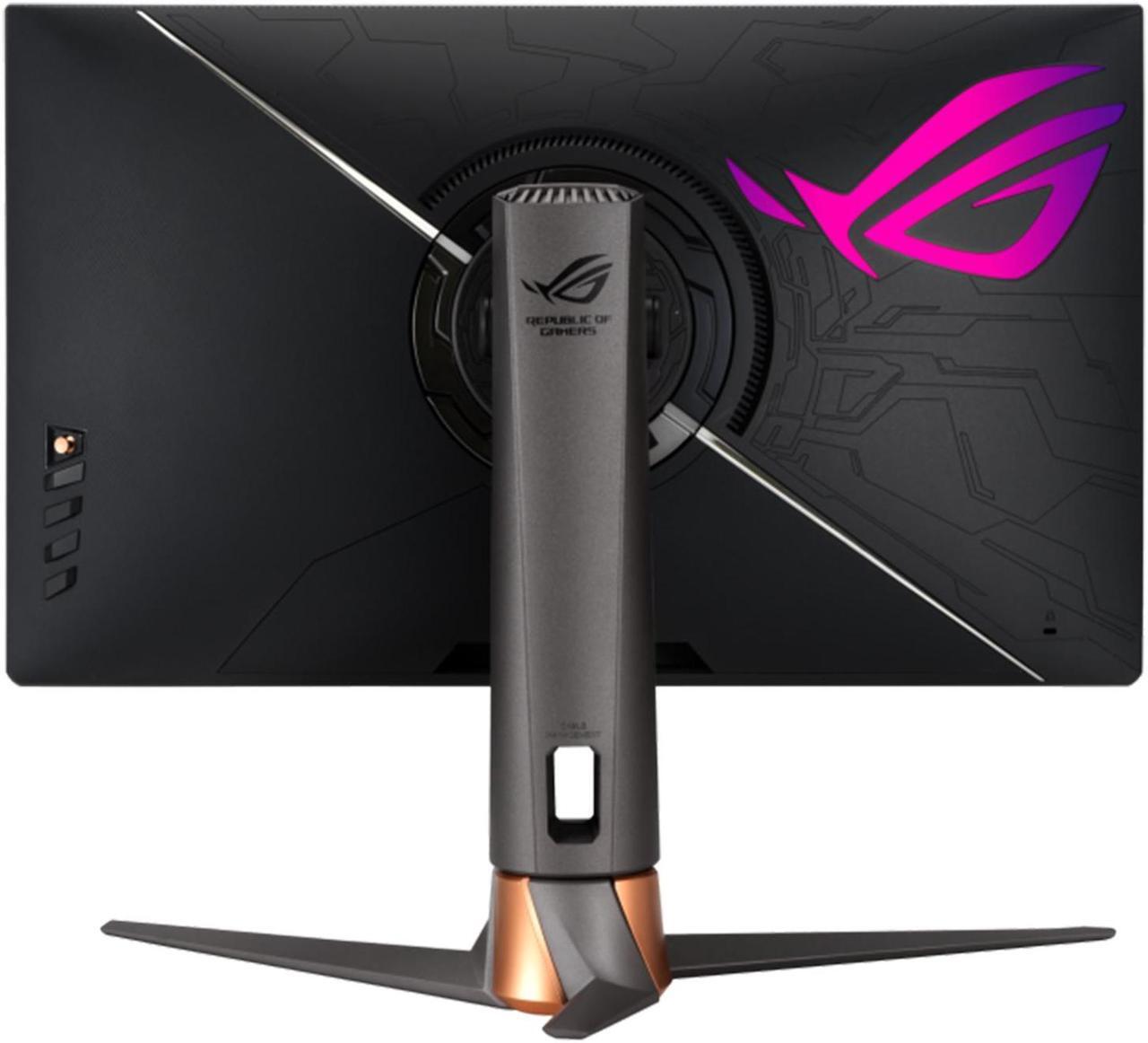 Alt view image 3 of 6 - Asus ROG Swift PG279QM 27-inch 2K QHD 240 Hz 1 ms Gaming Monitor, 2-Pack Bundle with DisplayPort, HDMI, USB Hub, Integrated Speakers, Desk Mount Dual Monitor Stand