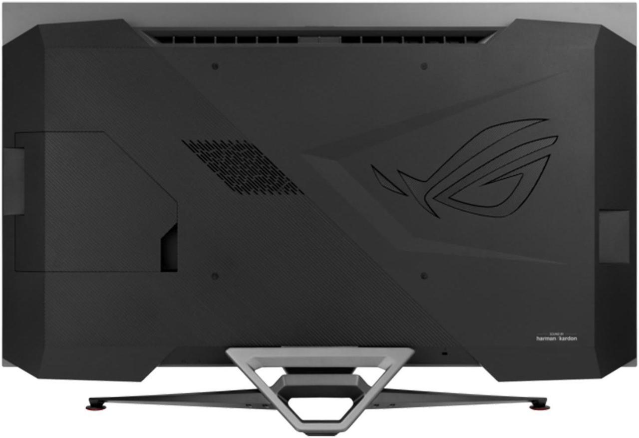 Alt view image 3 of 6 - Asus ROG Swift PG48UQ 48-inch UHD OLED 138 Hz 0.1 ms Gaming Monitor Bundle with Custom Heatsink, DisplayPort, HDMI, USB Hub, Integrated Speakers, Desk Mount Monitor Stand