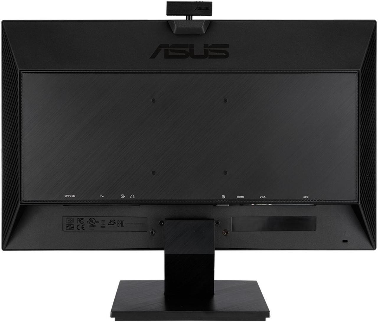 Alt view image 2 of 4 - Asus BE24EQK 24-inch 1080P FHD Frameless IPS Business Monitor, 2-Pack Bundle with Full HD Webcam, Mic Array, Speakers, DisplayPort, HDMI