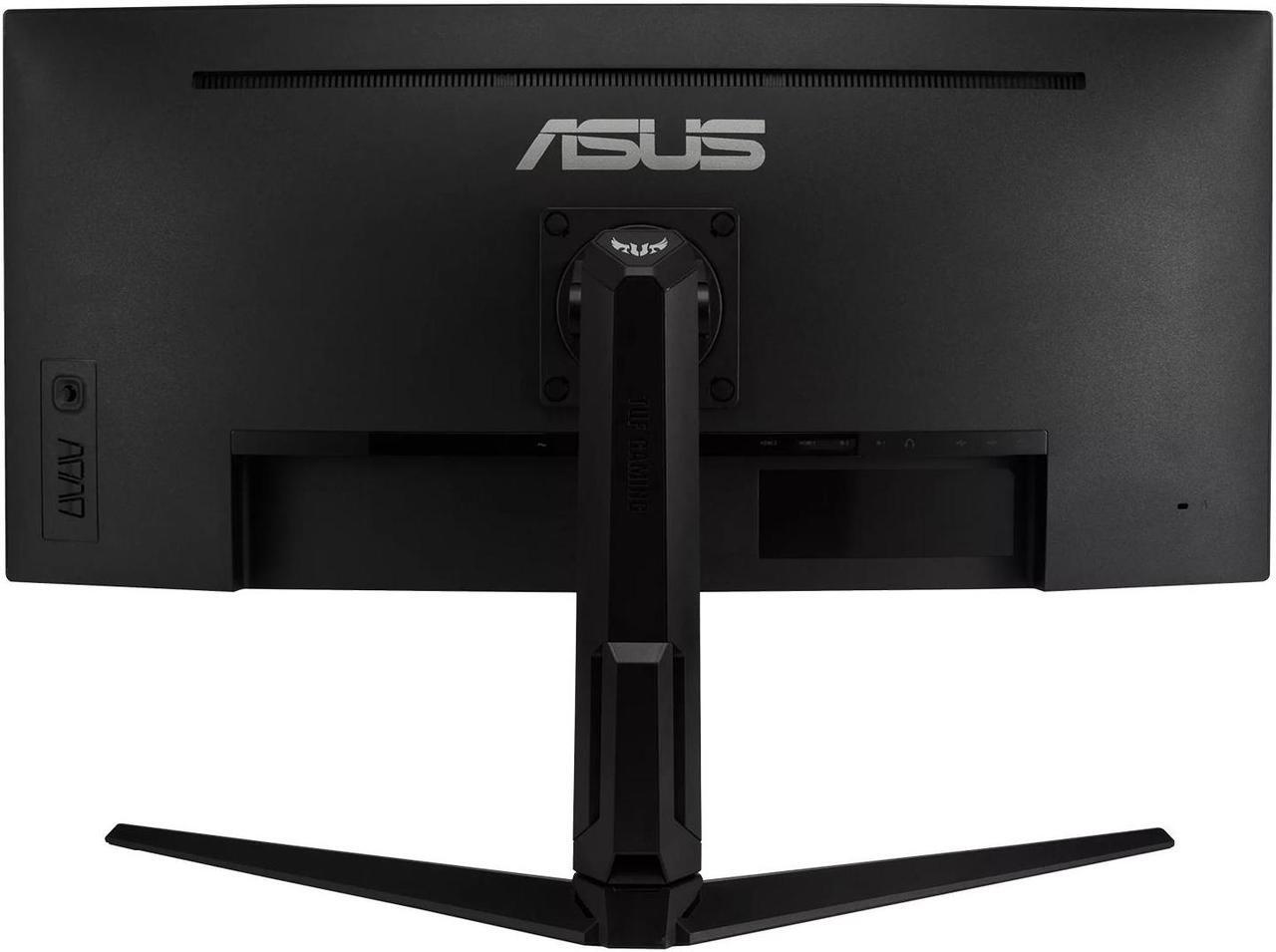 Alt view image 2 of 4 - Asus TUF VG34VQL1B 34 Curved 3440 x 1440 WQHD 165 Hz 1 ms LCD Gaming Monitor, 2-Pack Bundle with Extreme Low Motion Blur, Eye Care, FreeSync Premium, DisplayPort