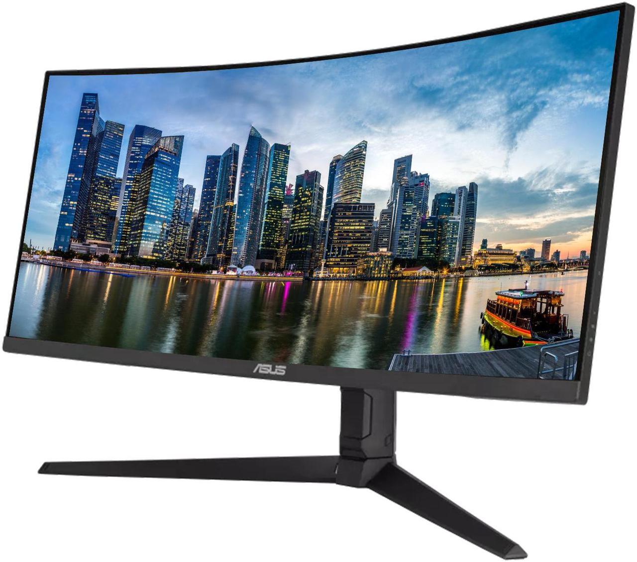 Main image of Asus TUF VG34VQL1B 34 Curved 3440 x 1440 WQHD 165 Hz 1 ms LCD Gaming Monitor, 2-Pack Bundle with Extreme Low Motion Blur, Eye Care, FreeSync Premium, DisplayPort