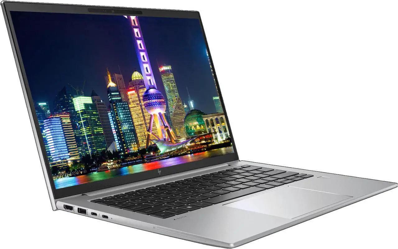 Alt view image 2 of 7 - HP Notebook ZBook Firefly G10 Touchscreen 14" Ryzen 7 Pro, 32GB RAM, 512GB SSD, Windows 11Pro, Z Display Z34c 34" Curved Monitor with Webcam Bundle, Mount, Keyboard and Mouse, Headphones and Bag