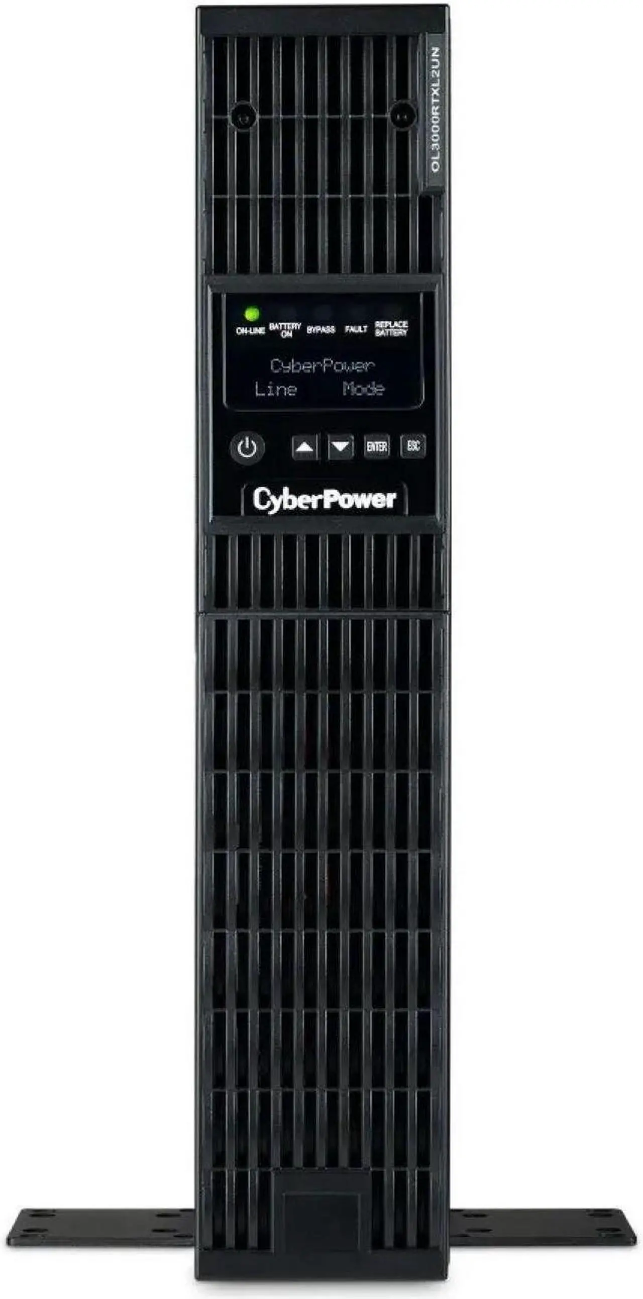 Alt view image 3 of 7 - CyberPower OL2200RTXL2UN 2U Rack/Tower Smart App UPS System 2200VA/1800W Power Supply, Intelligent LCD, RMCARD205, 6 × NEMA 5-20R, 1 × L5-20R, AVR, Remote Management, Bundle with 16GB USB Storage