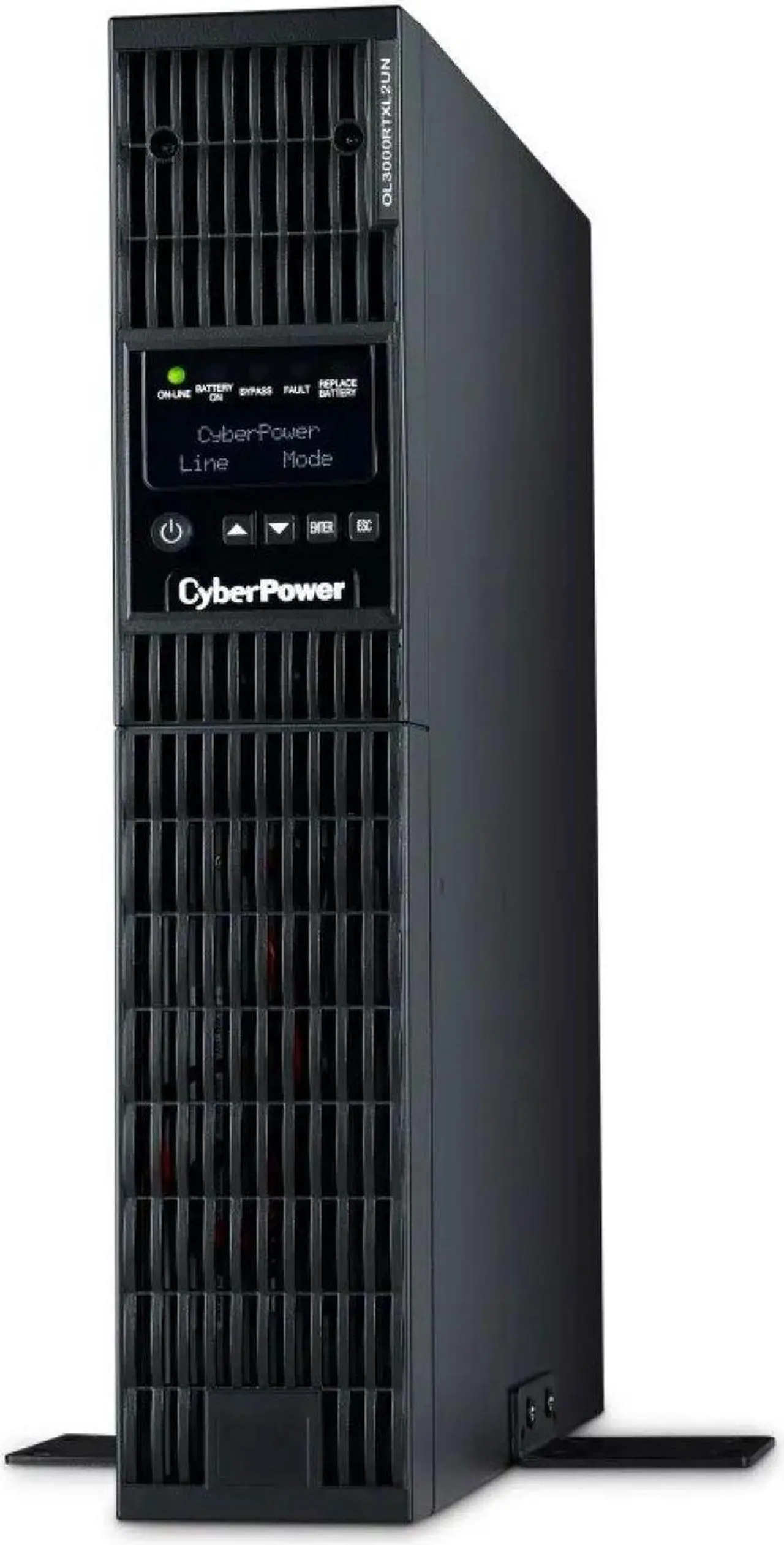 Alt view image 4 of 7 - CyberPower OL2200RTXL2UN 2U Rack/Tower Smart App UPS System 2200VA/1800W Power Supply, Intelligent LCD, RMCARD205, 6 × NEMA 5-20R, 1 × L5-20R, AVR, Remote Management, Bundle with 16GB USB Storage