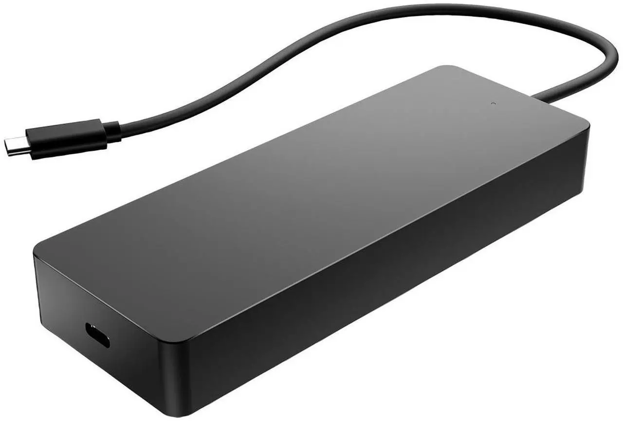 Alt view image 3 of 5 - HP Universal USB-C Multiport Dock, Dual 4K Displays For Business, HDMI, DisplayPort and USB Hub Bundled with Bluetooth Mini U Speaker with Built-in Mic, 5 Hour Playback