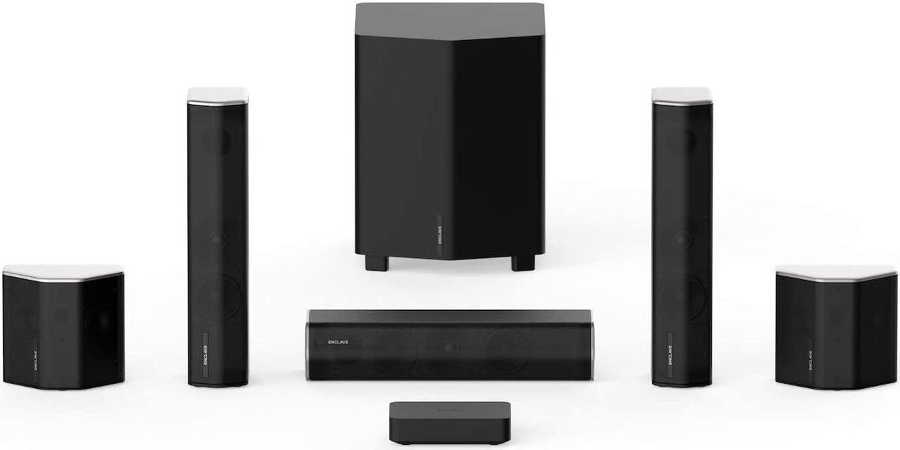 Alt view image 5 of 7 - Sony KD43X85J 43" 4K High Definition Resolution LED-Backlit LCD Smart TV with Enclave EA-200-HTIB-US CineHome II CineHub Edition 5.1Ch Speakers (2021)