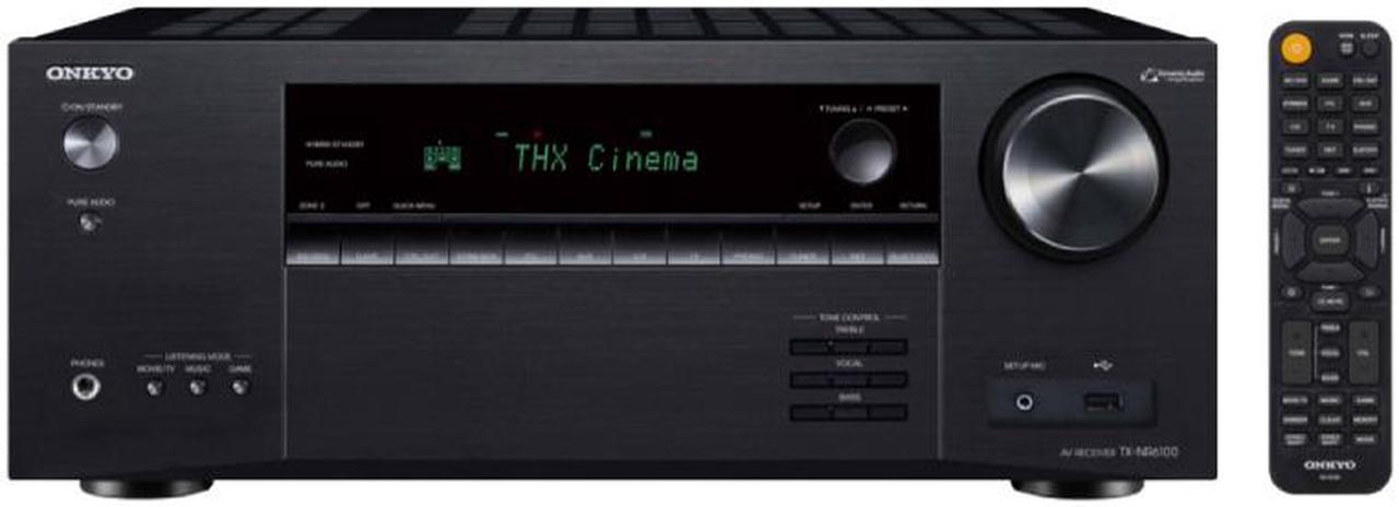 Onkyo TX-NR6100 7.2CH THX Certified Network A/V Receiver (2021)