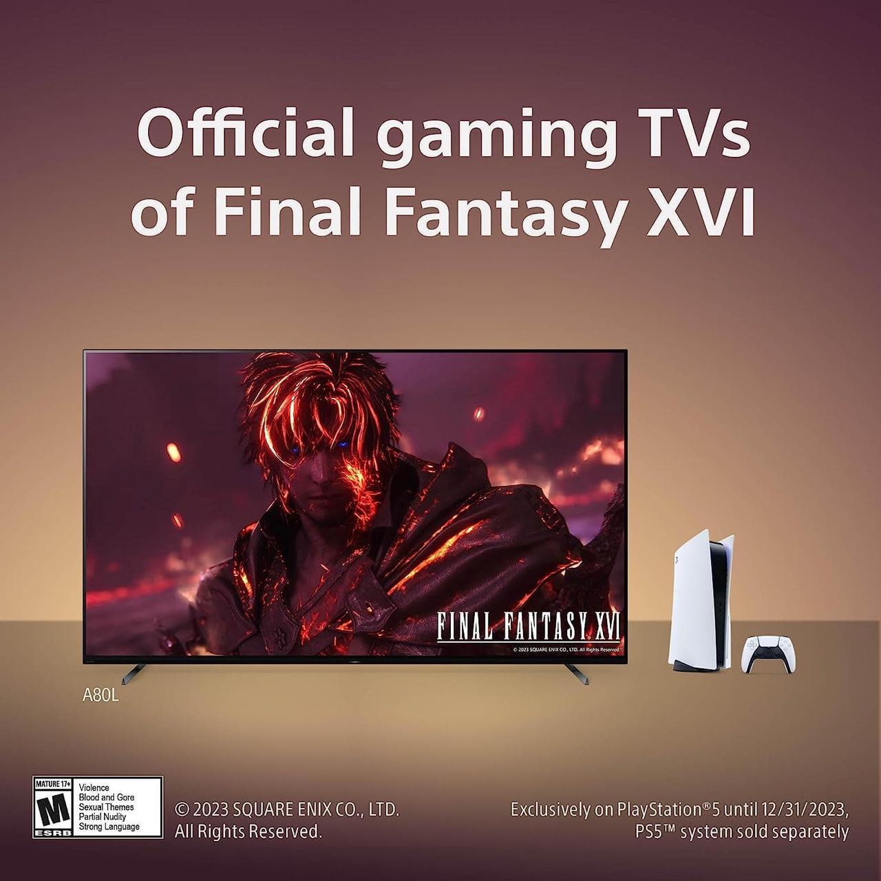 Alt view image 5 of 7 - Sony XR65A80L 65" 4K HDR OLED Smart Google TV with PS5 Features (2023)