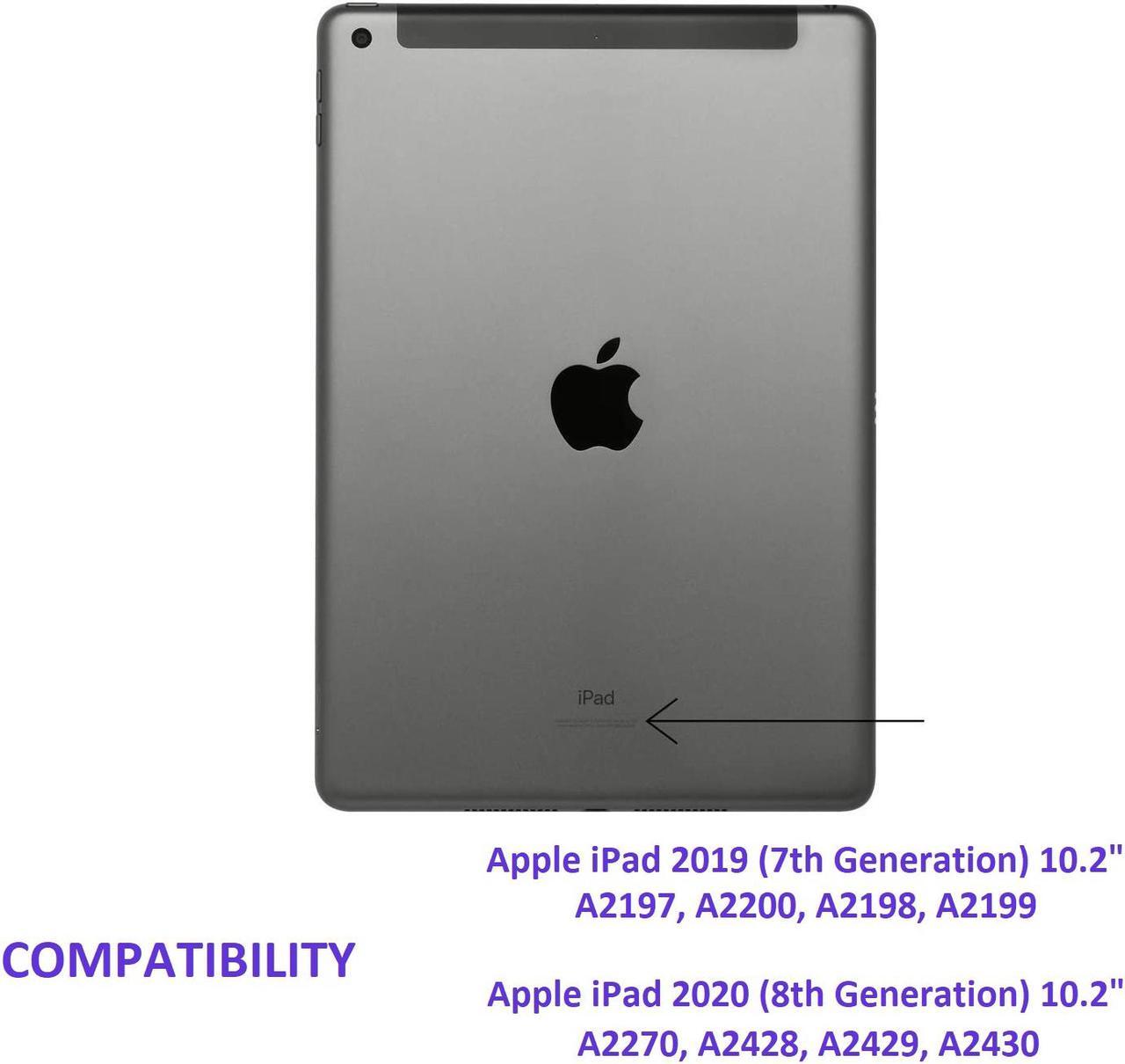 Alt view image 6 of 12 - Logitech Slim Folio Keyboard Case for Apple iPad 7th & 8th Gen 10.2" 920-009473