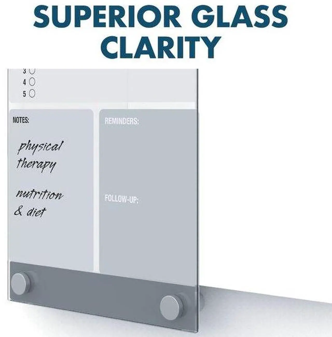 Alt view image 3 of 7 - Quartet Quartet Infinity Customizable Magnetic Glass Dry-Erase Board, 11 x 17 -