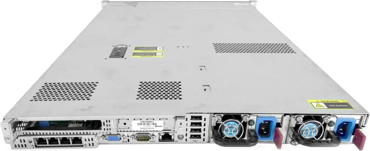 Alt view image 3 of 3 - HP ProLiant DL360p G8 SFF 8 Bay Server 2x E5-2630V2 2.6GHz 6C 96GB 8x 800GB SSD