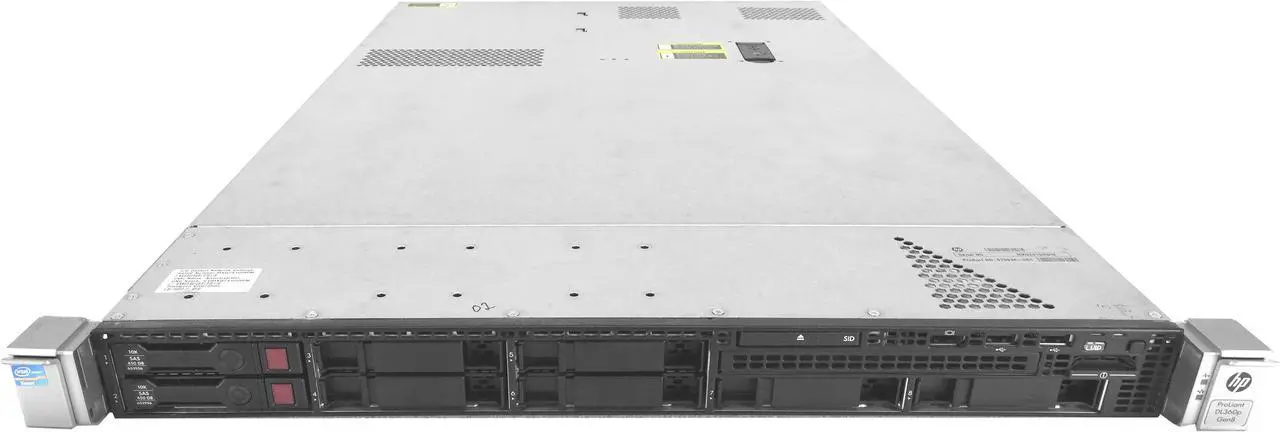 Main image of HP ProLiant DL360p G8 SFF 8 Bay Server 2x E5-2630V2 2.6GHz 6C 96GB 8x 800GB SSD