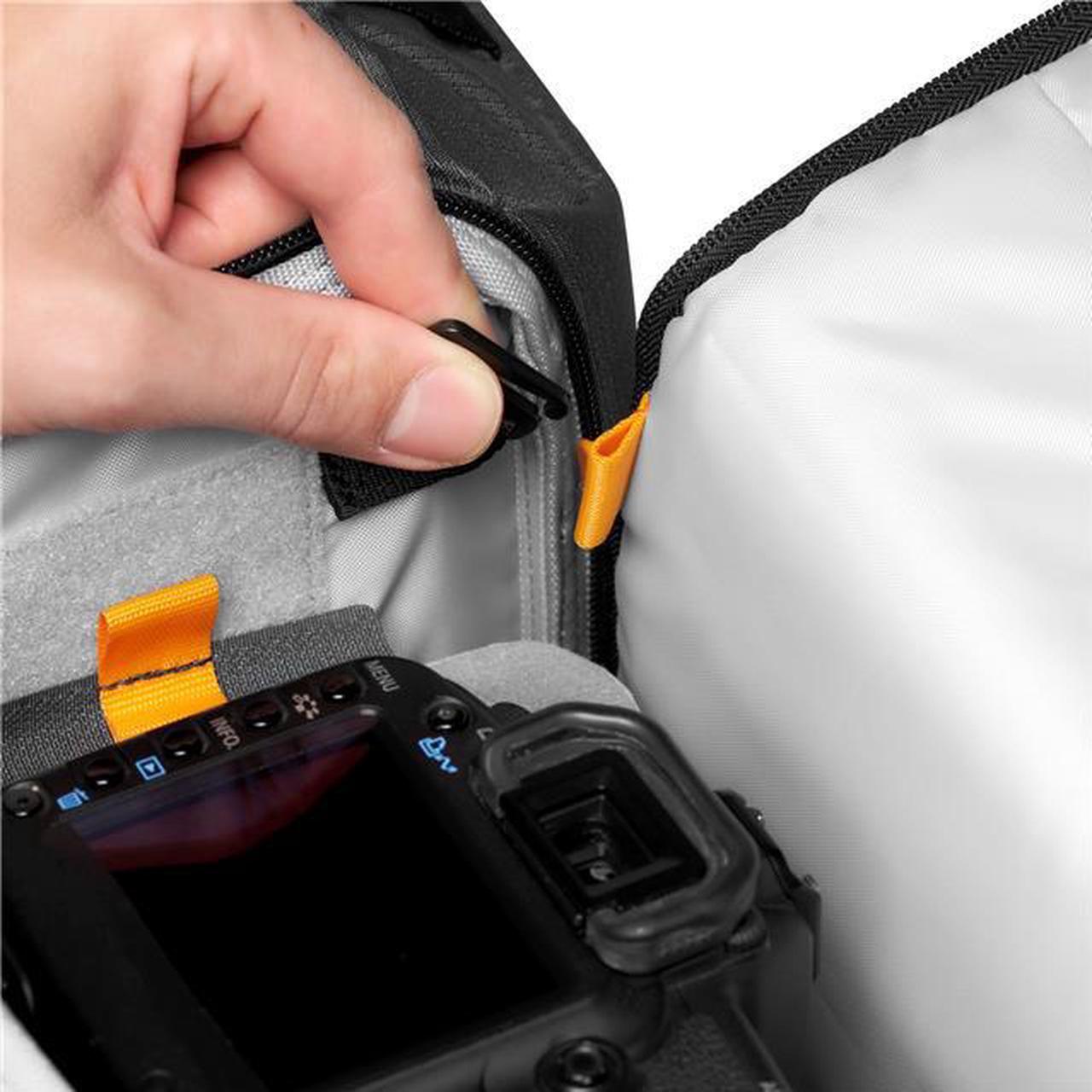 Alt view image 5 of 6 - Lowepro Fastpack PRO BP 250 AW III Travel-Ready Backpack, Gray #LP37331