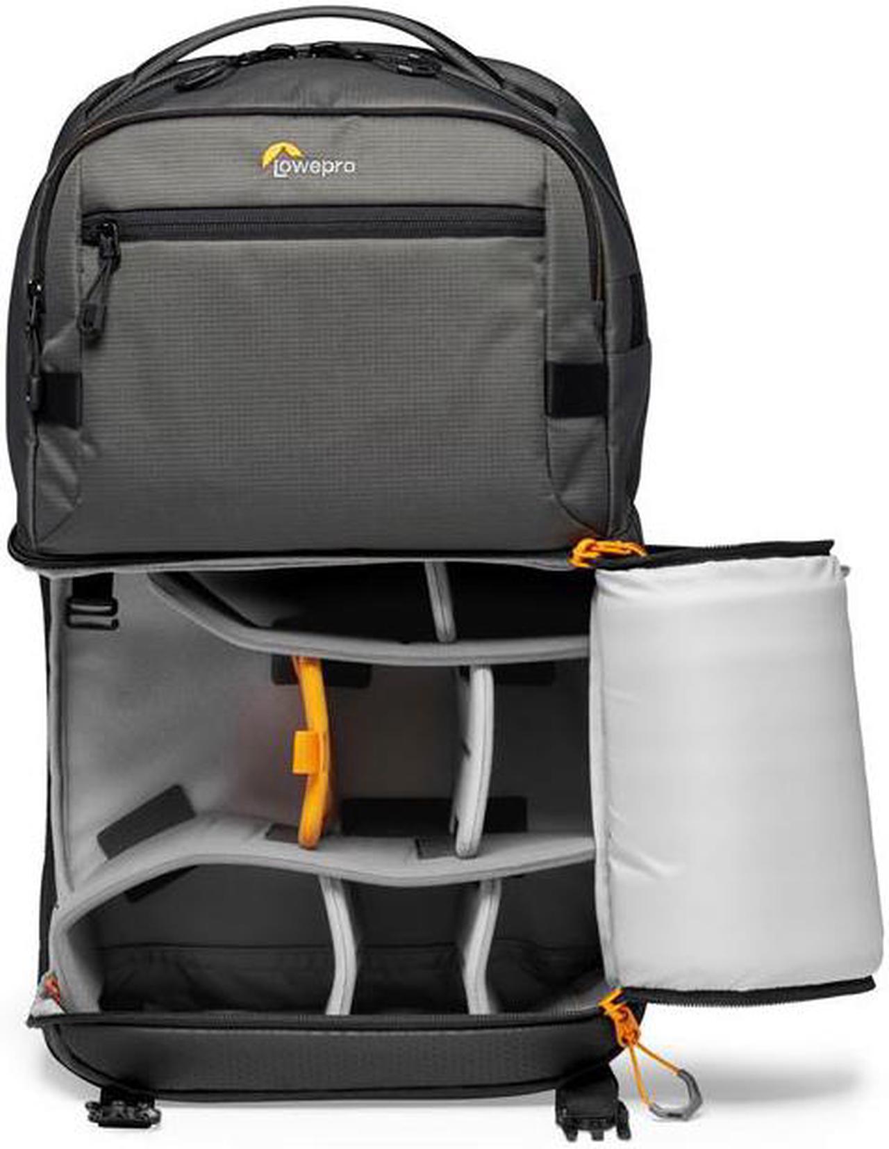 Alt view image 2 of 6 - Lowepro Fastpack PRO BP 250 AW III Travel-Ready Backpack, Gray #LP37331