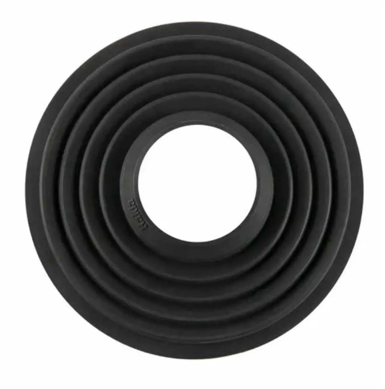 Alt view image 2 of 5 - Haida Silicone Lens Hood for 70 to 90mm Diameter Lens, Black, 3-Pack