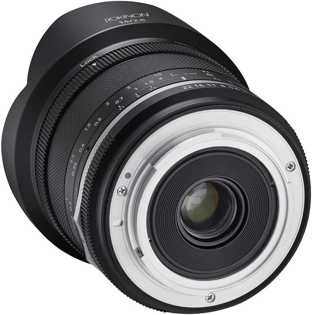 Alt view image 6 of 9 - Rokinon 14mm f/2.8 Series II Lens for Canon EOS EF #SE14-C