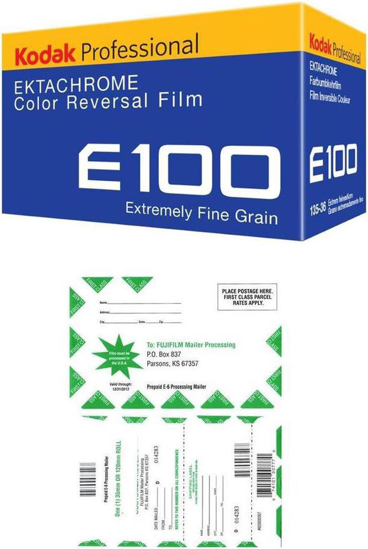 Main image of Kodak 1884576 E100G Color Slide Film 35mm Size 36 Exp W/Fujifilm 35mm Slide Mail