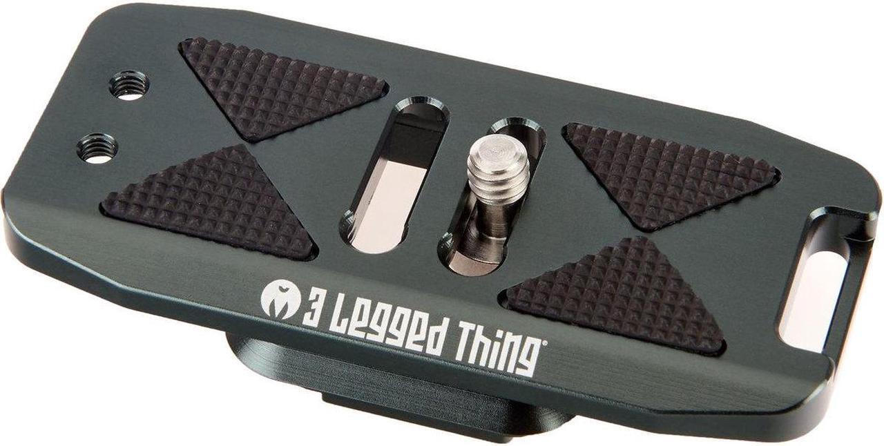 Main image of 3 Legged Thing Base85 PD Arca Swiss & Capture for 85mm QR Plate, Gray #BASE85PDG