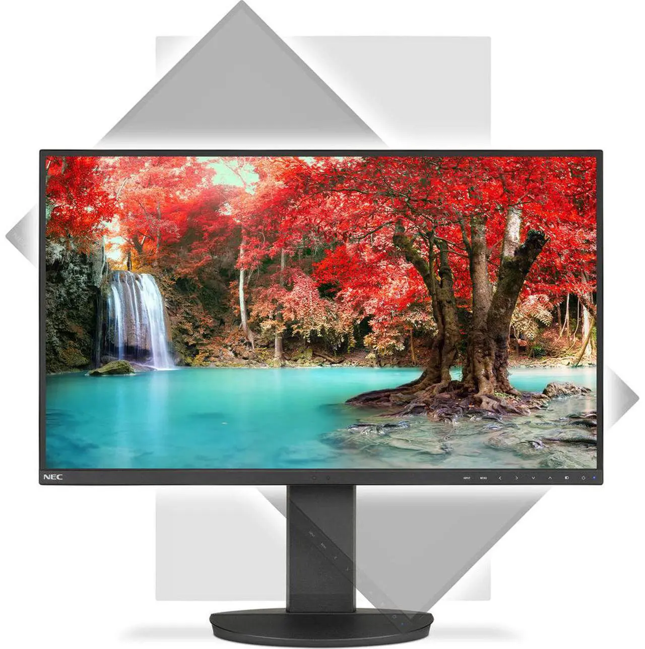 Alt view image 14 of 16 - NEC MultiSync EA271Q-BK 27" WQHD 2560 x 1440 (2K) PLS Monitor DisplayPort, HDMI, DVI-D, USB Type-C