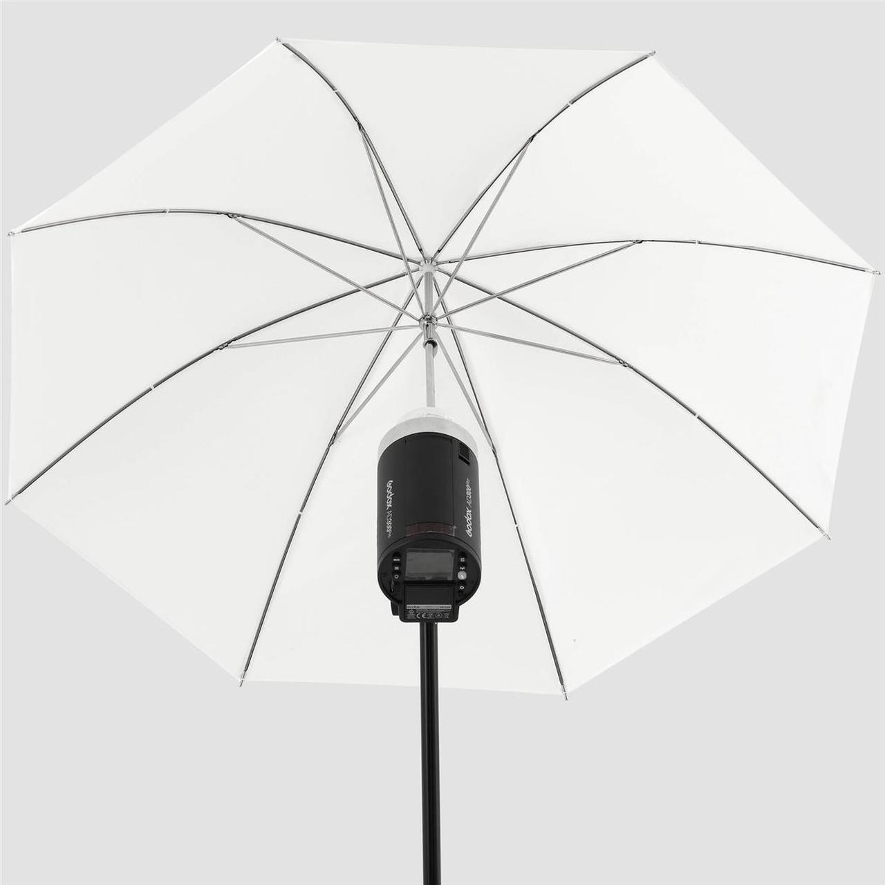 Alt view image 5 of 5 - Godox 33.5" Umbrella for AD300Pro Flash Head, Transparent #UBL-085T