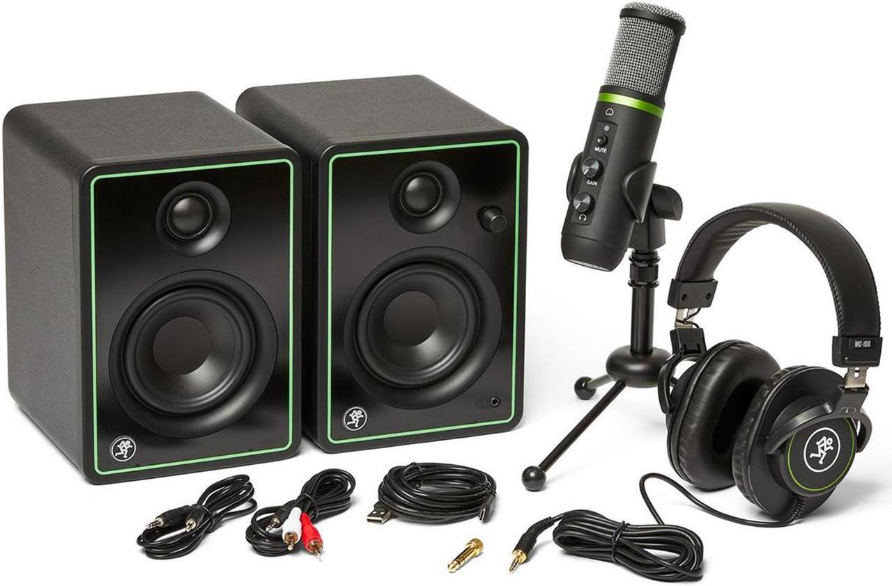 Alt view image 2 of 17 - Mackie MC-100 Closed-Back, Over-Ear Headphones