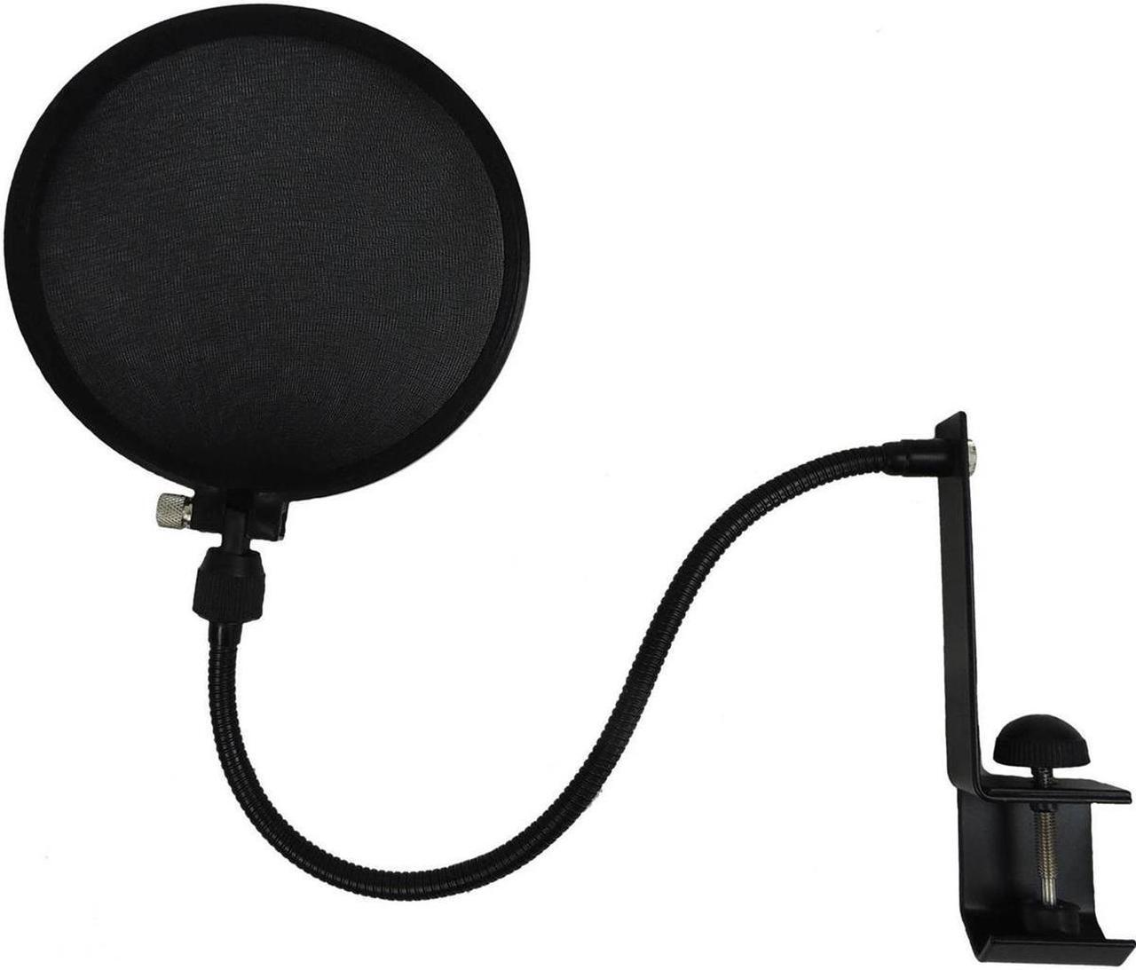Alt view image 3 of 3 - Nady SPF-1 Microphone Pop Filter w/Boom & Stand Clamp NDYSPF1