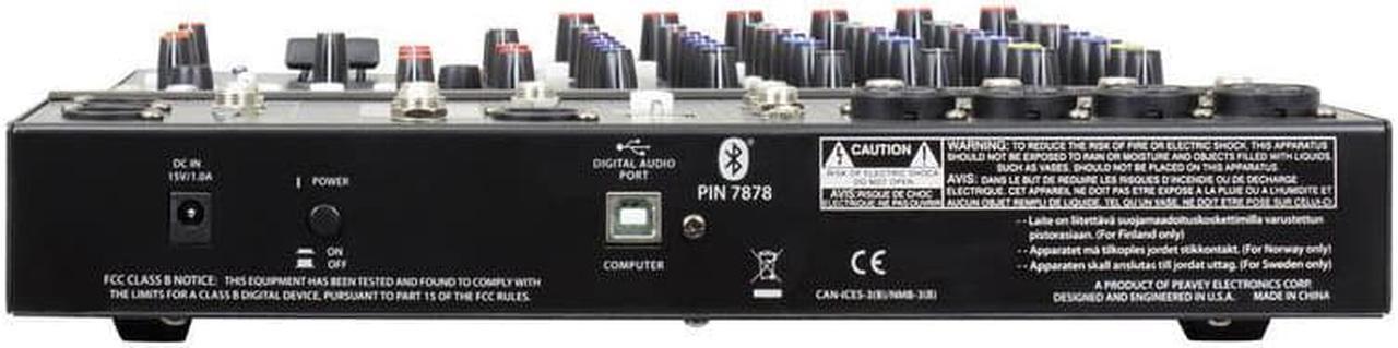 Alt view image 11 of 13 - Peavey PV 10 AT Mixer with Autotune