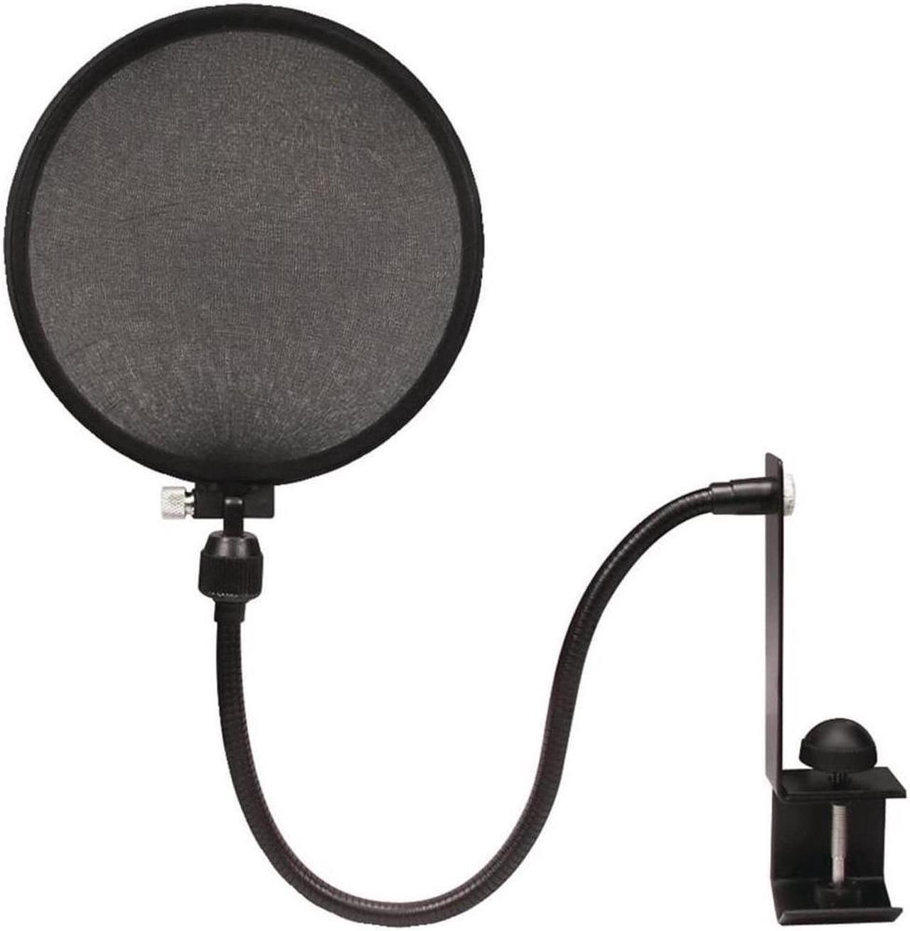 Alt view image 2 of 3 - Nady SPF-1 Microphone Pop Filter w/Boom & Stand Clamp NDYSPF1