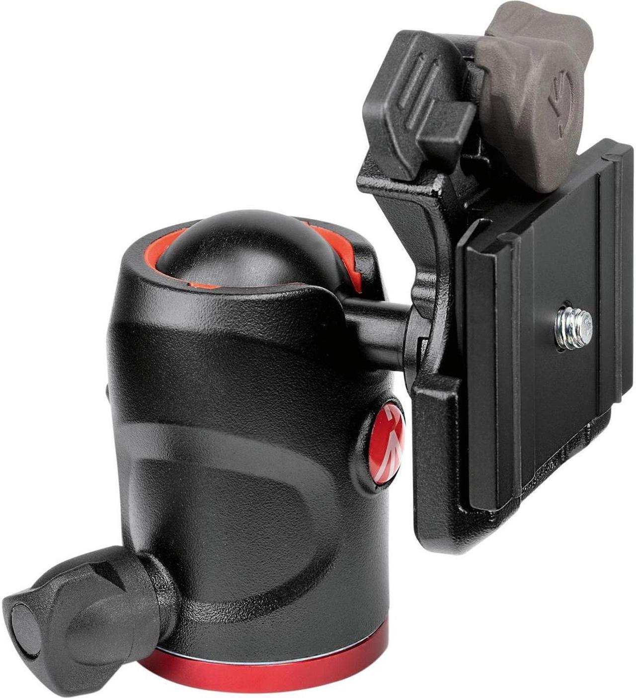 Alt view image 15 of 16 - Manfrotto 494 Aluminum Center Ball Head with 200PL-PRO Quick Release Plate, 3.9" Height, 17.6 lbs Capacity