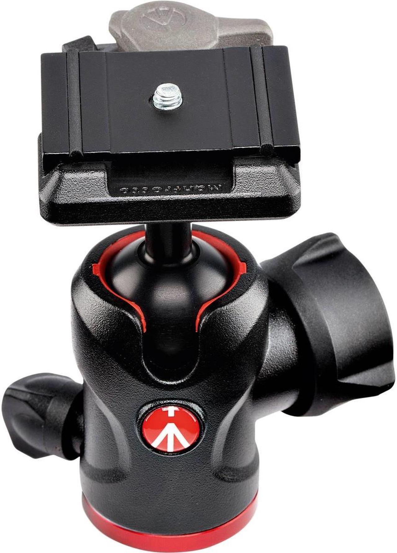 Alt view image 14 of 16 - Manfrotto 494 Aluminum Center Ball Head with 200PL-PRO Quick Release Plate, 3.9" Height, 17.6 lbs Capacity